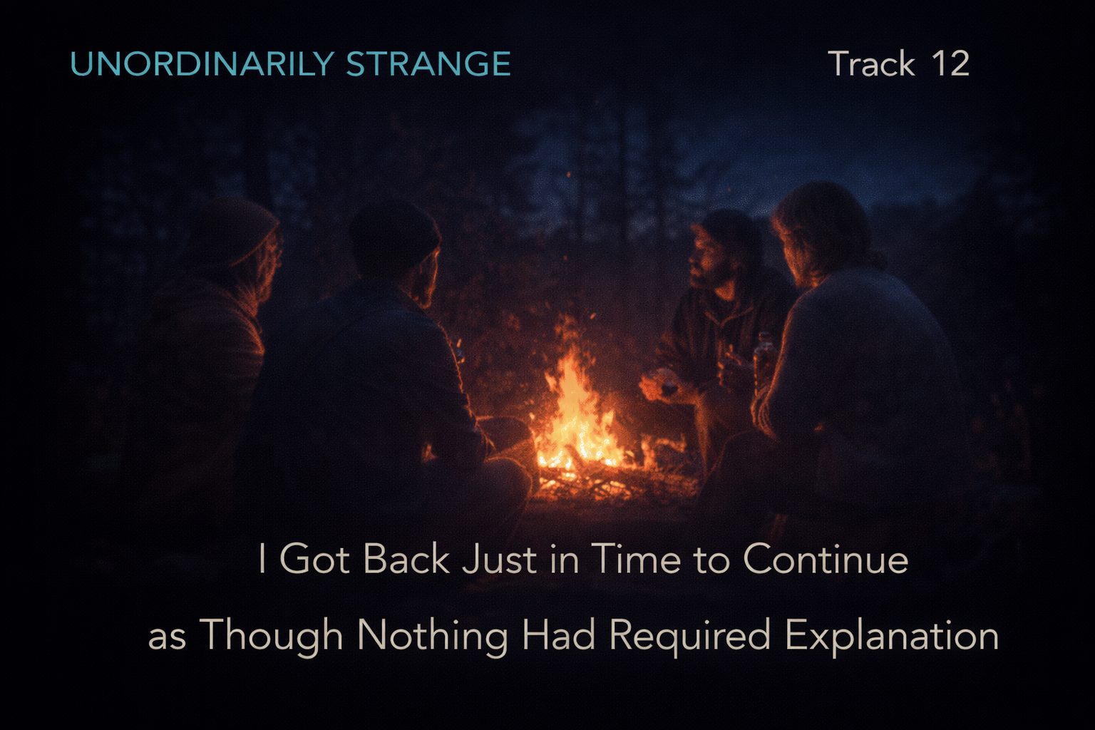 I Got Back Just in Time to Continue as Though Nothing Had Required Explanation