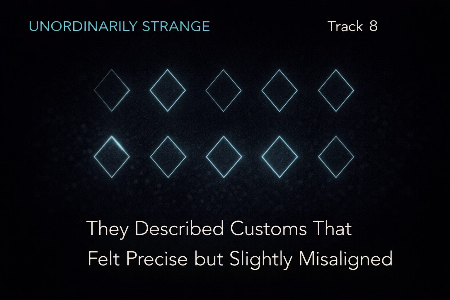 They Described Customs That Felt Precise but Slightly Misaligned